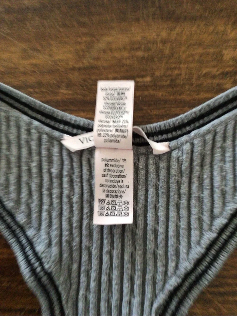 Victoria’s Secret luxe cable knit bralette